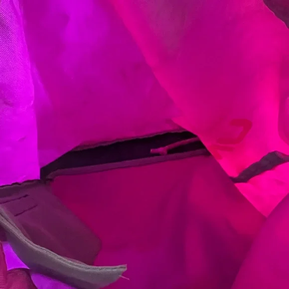 UNDER ARMOUR Ozsee Sackpack with 2 Zipper Pockets Purple and Orange - Picture 4 of 6